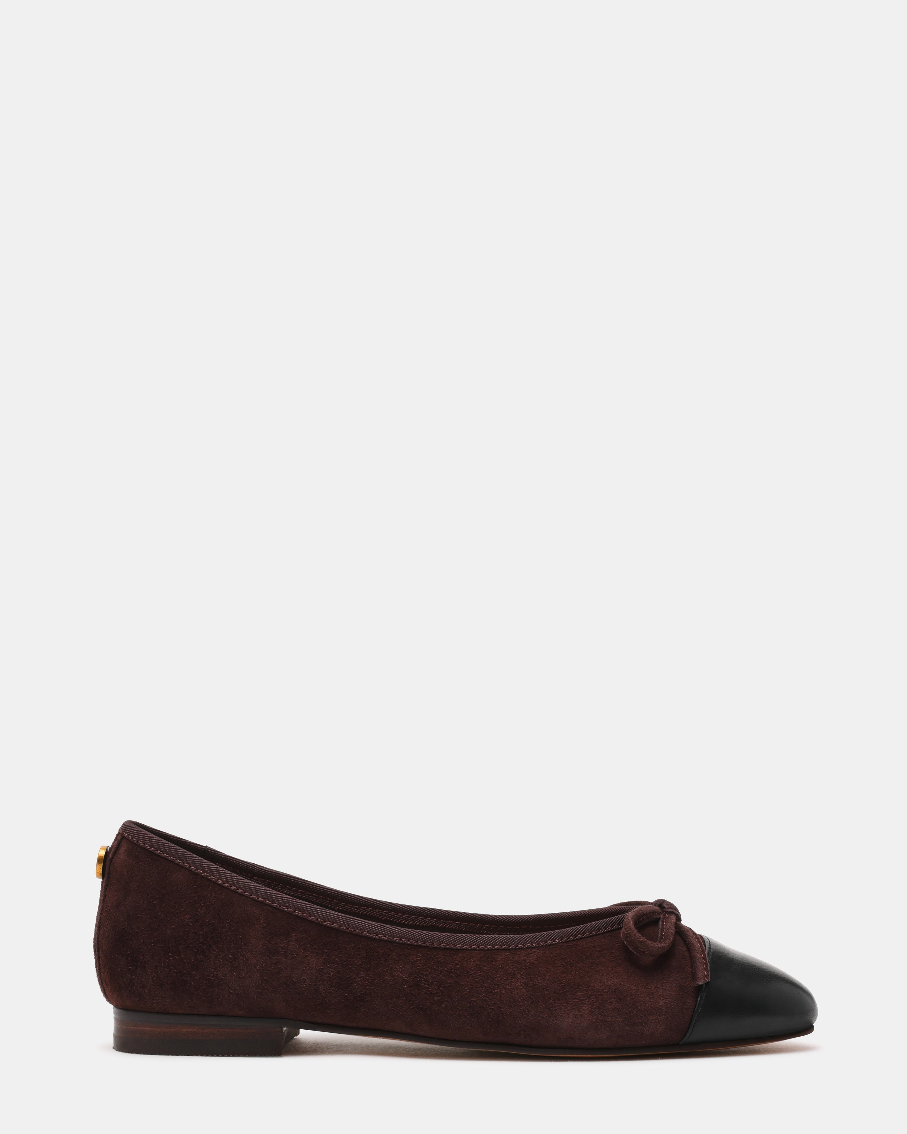 Μπαλαρίνες Ellison GROUND COFFEE SUEDE