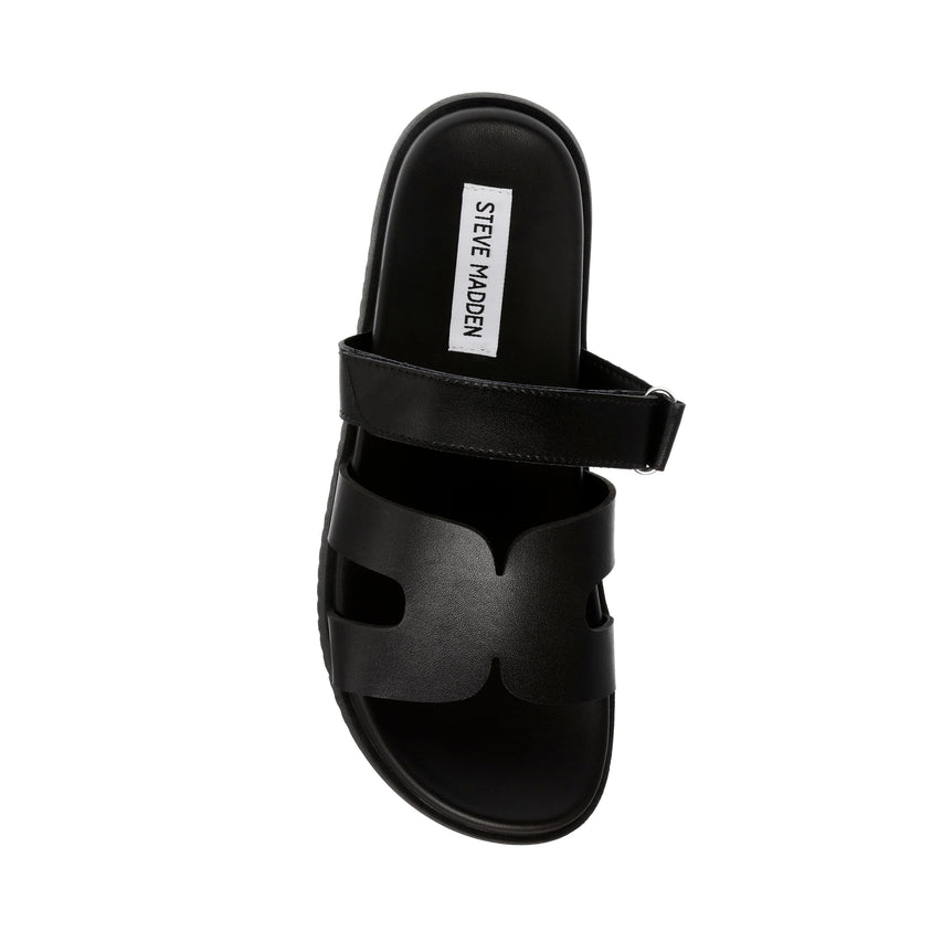 Σανδάλια Missile BLK ACTION LEATHER