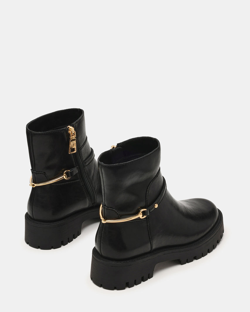Μποτάκια Last Call BLACK ACTION LEATHER