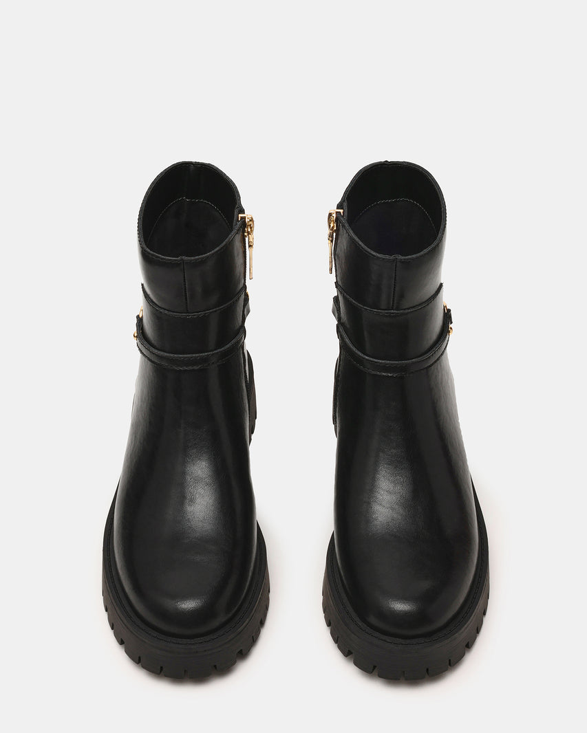 Μποτάκια Last Call BLACK ACTION LEATHER