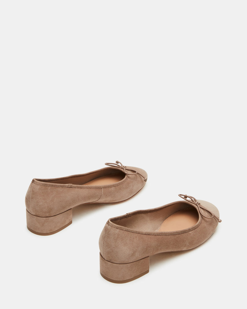 Μπαλαρίνες Cherisher TAUPE SUEDE