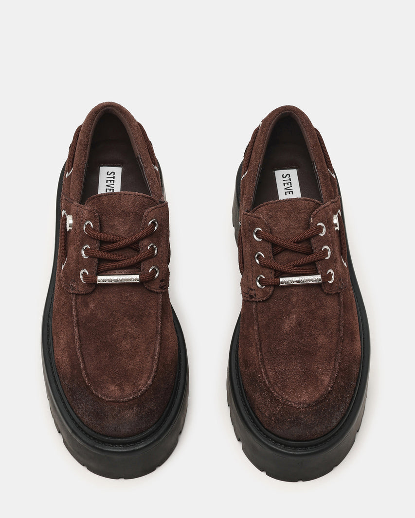 Loafers Oaklen BROWN SUED