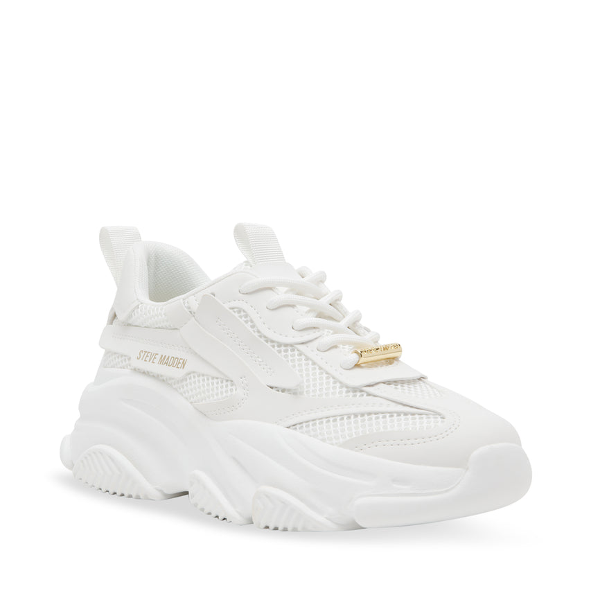 Sneakers Possession-E WHITE/GOLD