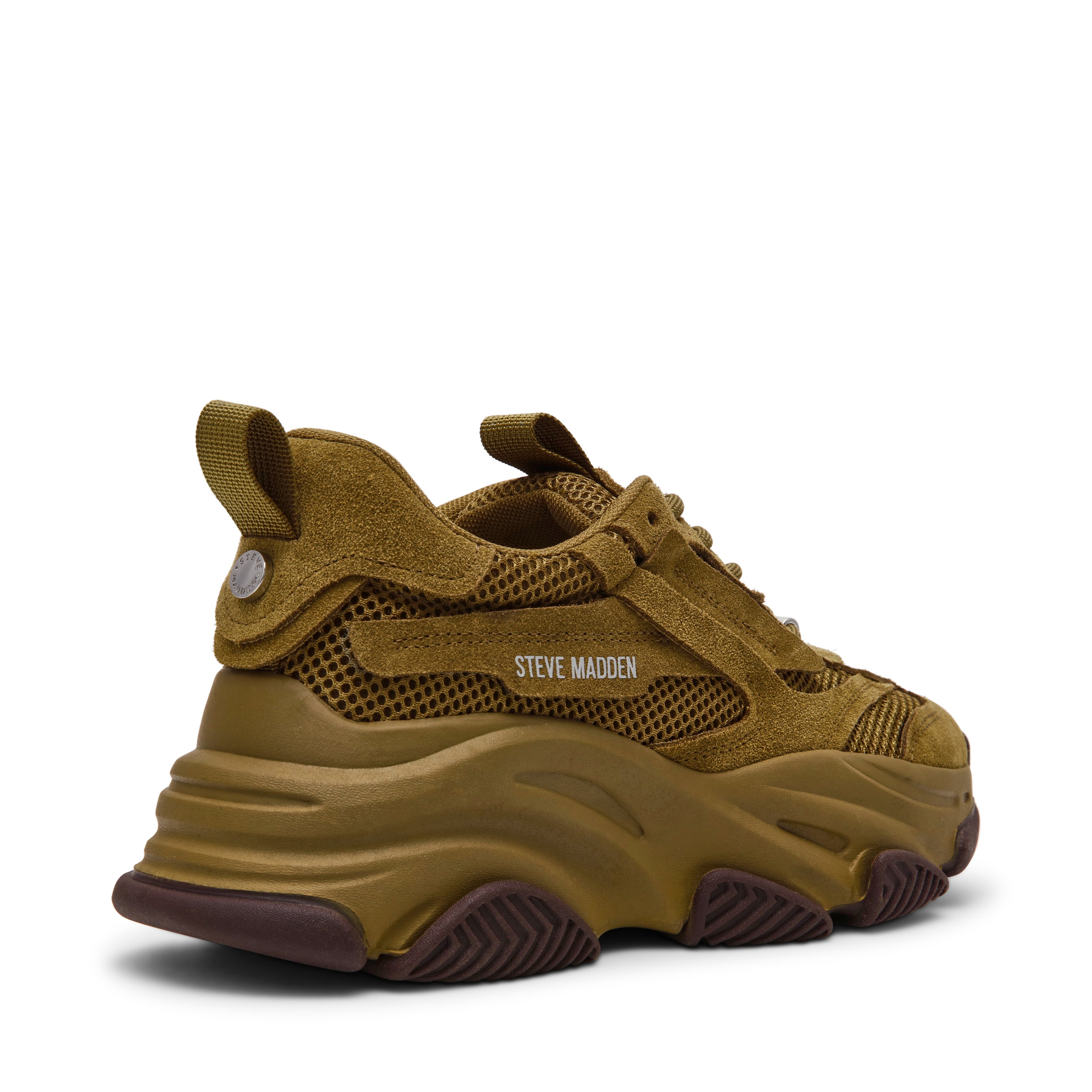 Sneakers Possession-E KHAKI OLV SUEDE