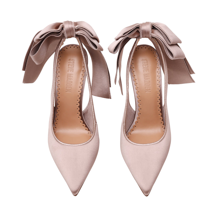 Slingbacks TEACUP TAUPE SATIN