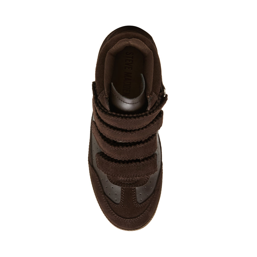 Sneakers Mustang CHOCOLATE BROWN SUEDE