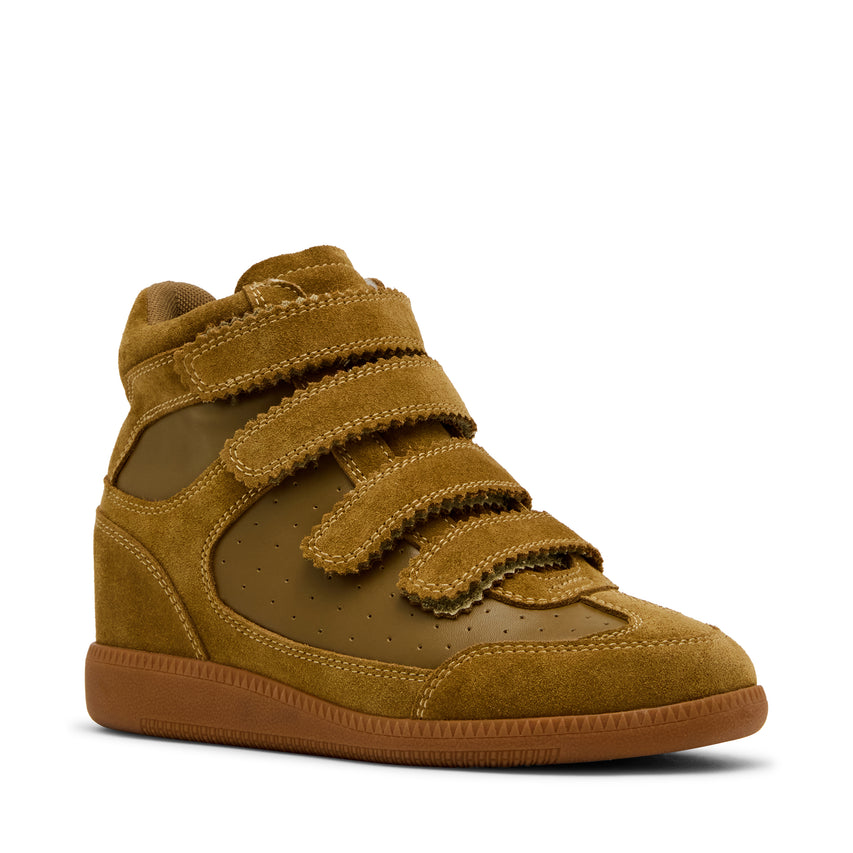 Sneakers Mustang KHAKI OLV SUEDE