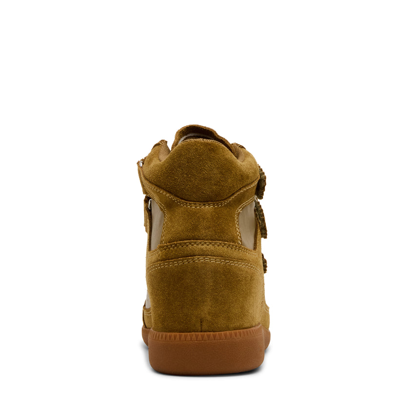 Sneakers Mustang KHAKI OLV SUEDE