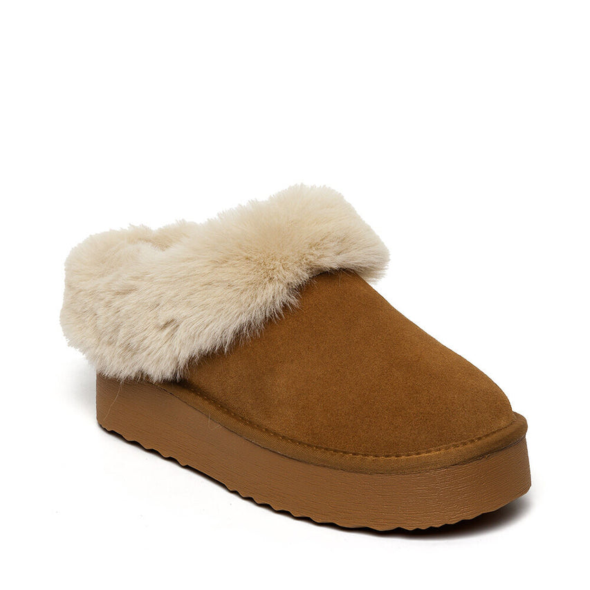 Mules Snow BONE/CHSNUT
