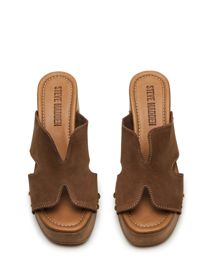 Mules Sunkissed CHESTNUT SUEDE