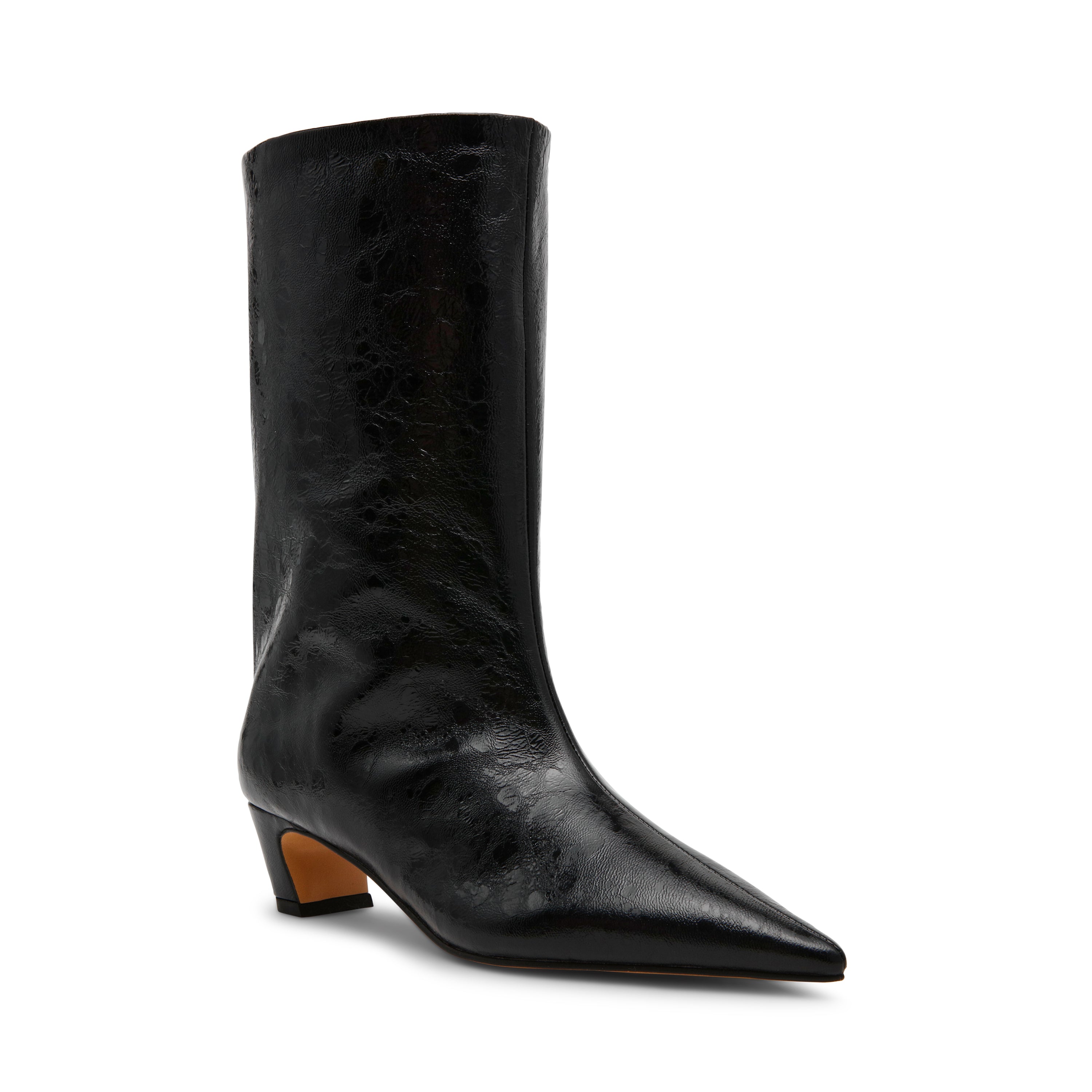 Μποτάκια Lytton BLACK CRINKLE