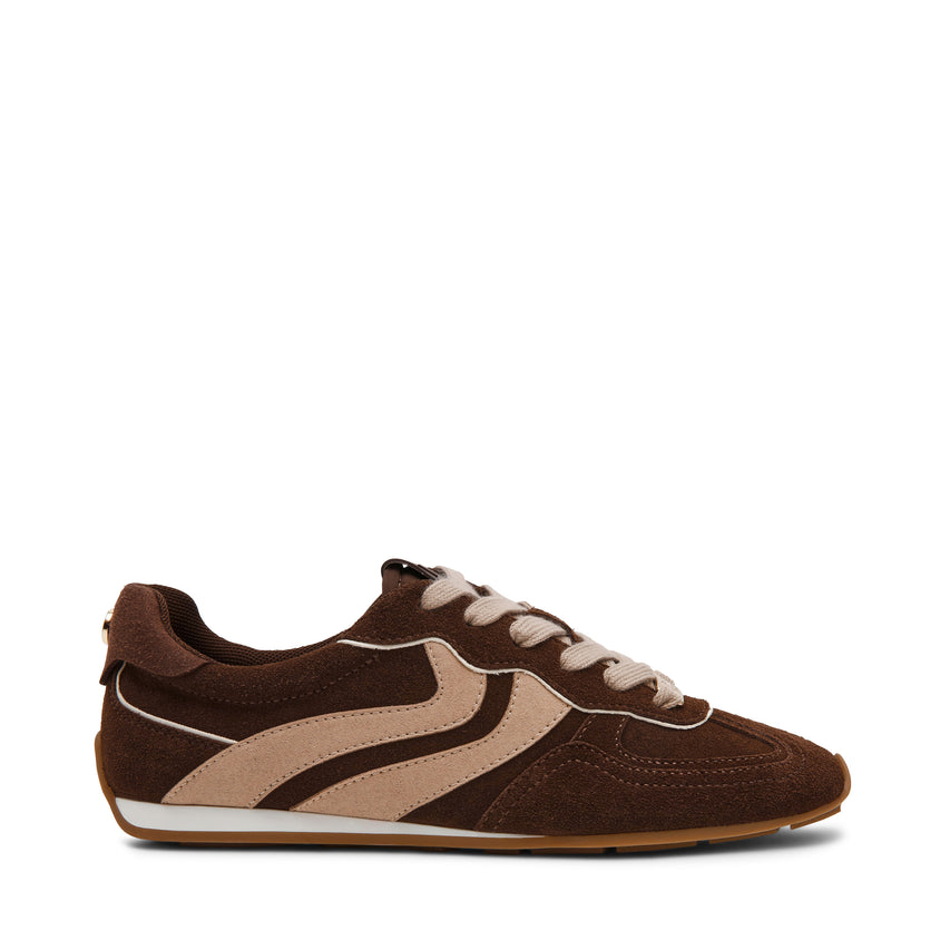 Sneakers Abbi-SM CHOCOLATE BROWN SUEDE