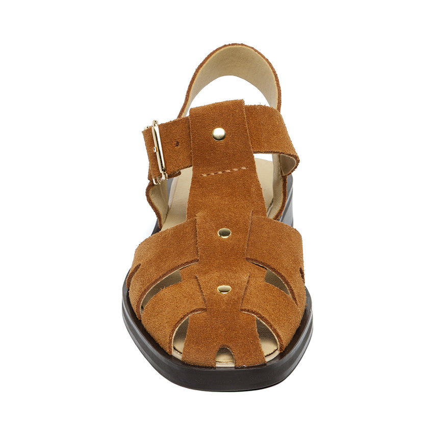 Σανδάλια Nado COGNAC SUEDE