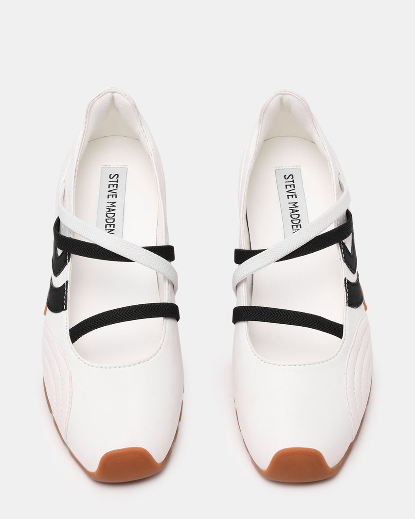 Μπαλαρίνες Joisie WHITE/BLACK