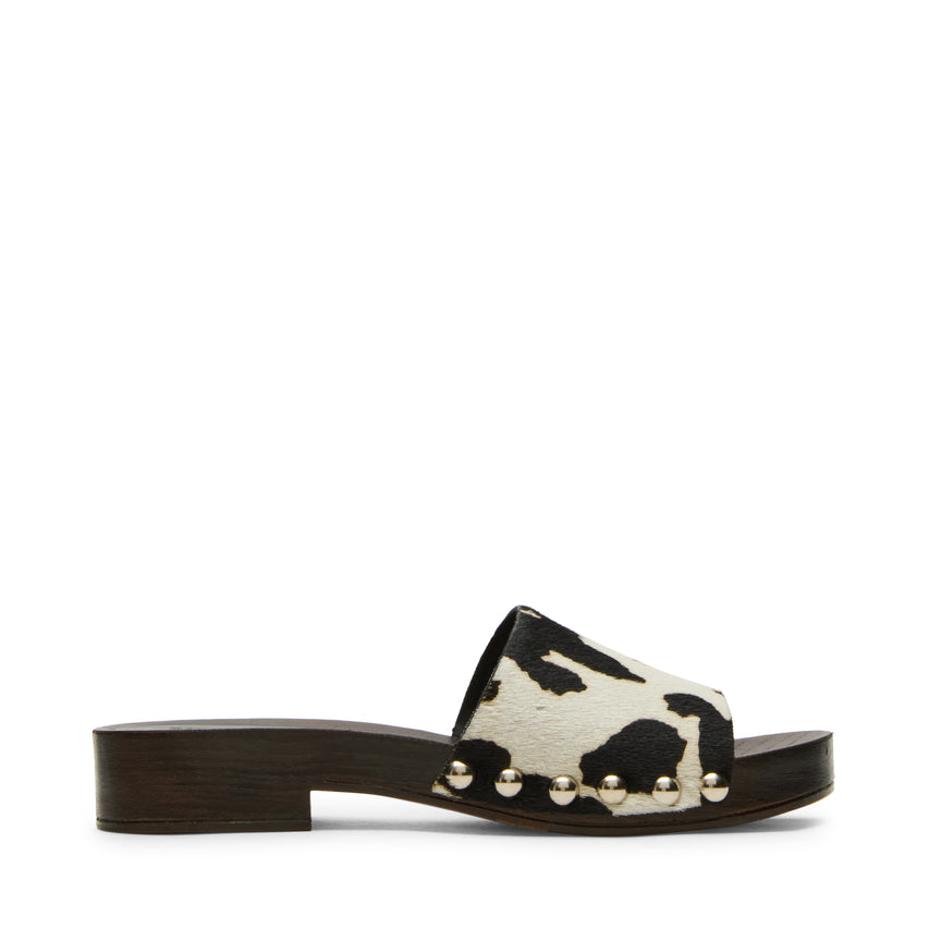 Mules CENTO-C BLACK/WHITE