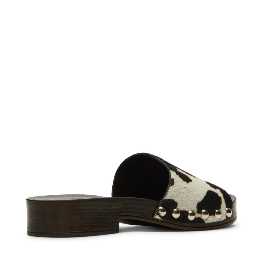 Mules CENTO-C BLACK/WHITE