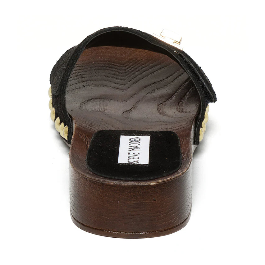 Mules Carrmen BLACK SUED