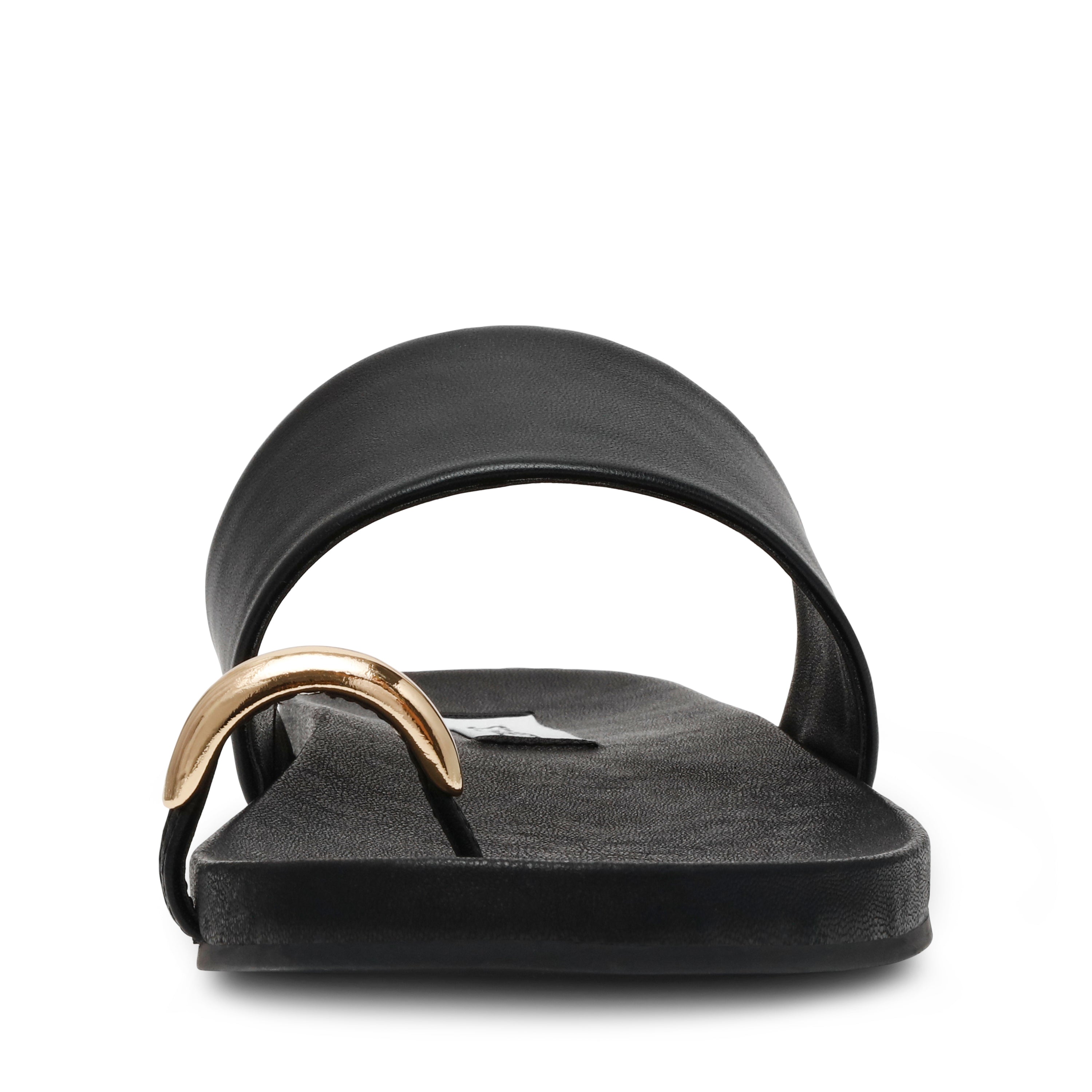 Σανδάλια Dove BLACK LEAT