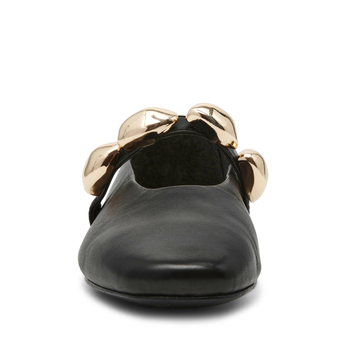 Μπαλαρίνες Poppin BLACK LEAT