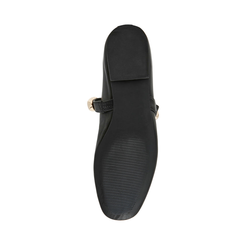 Μπαλαρίνες Poppin BLACK LEAT