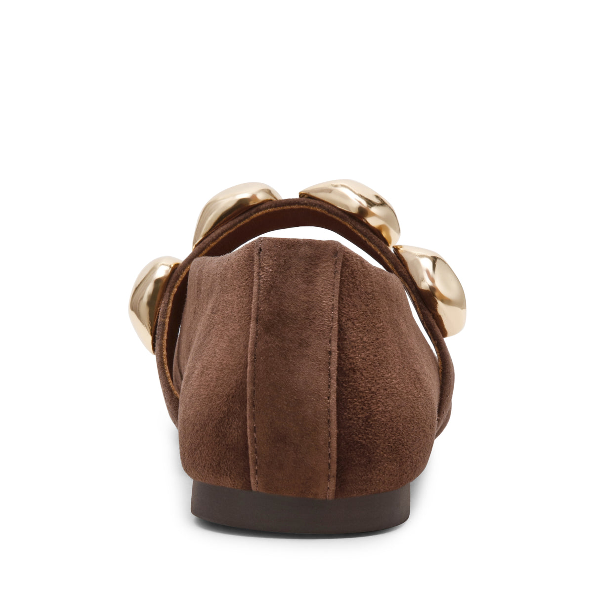 Μπαλαρίνες Poppin CHOCOLATE BROWN SUEDE