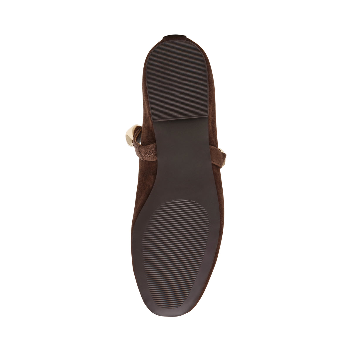 Μπαλαρίνες Poppin CHOCOLATE BROWN SUEDE