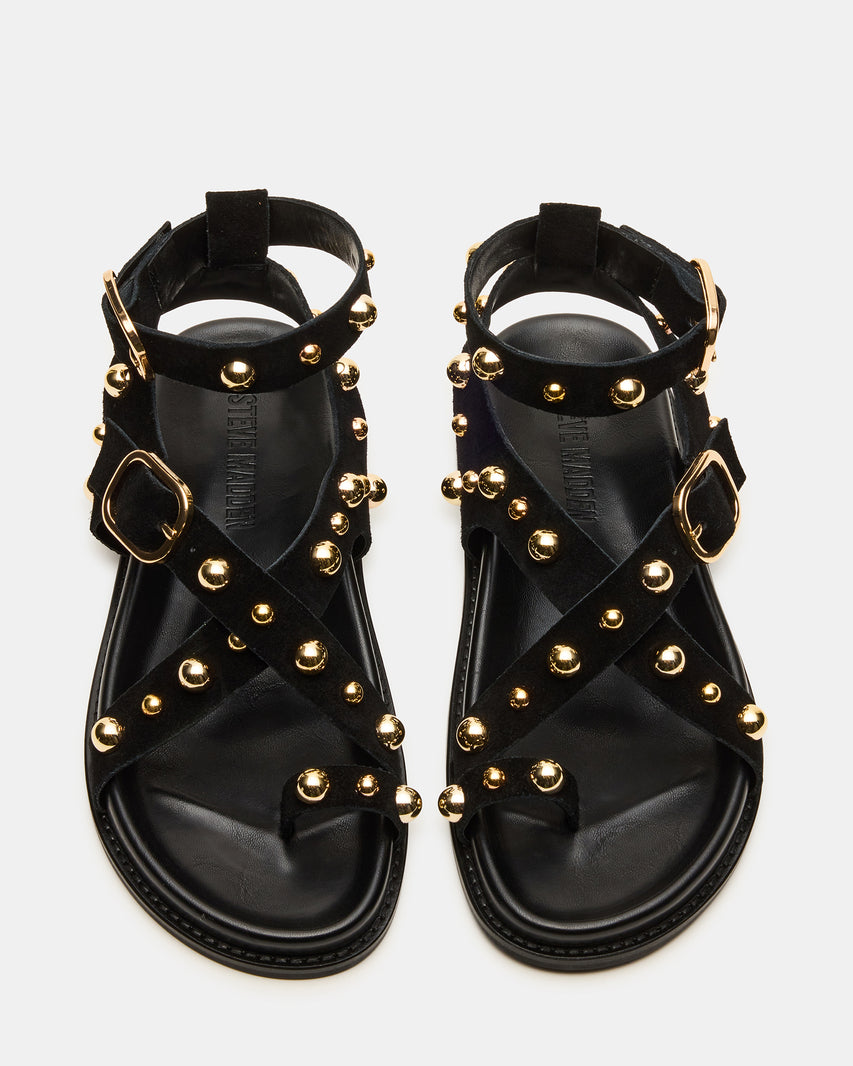 Σανδάλια Linear BLACK SUEDE