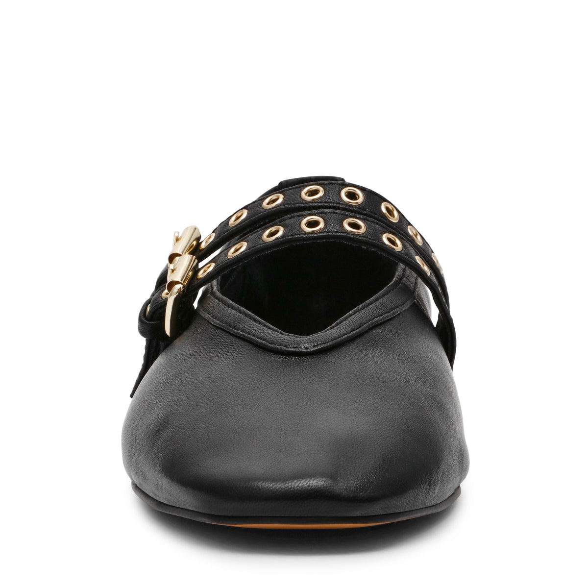Μπαλαρίνες Lydia BLACK LEATHER