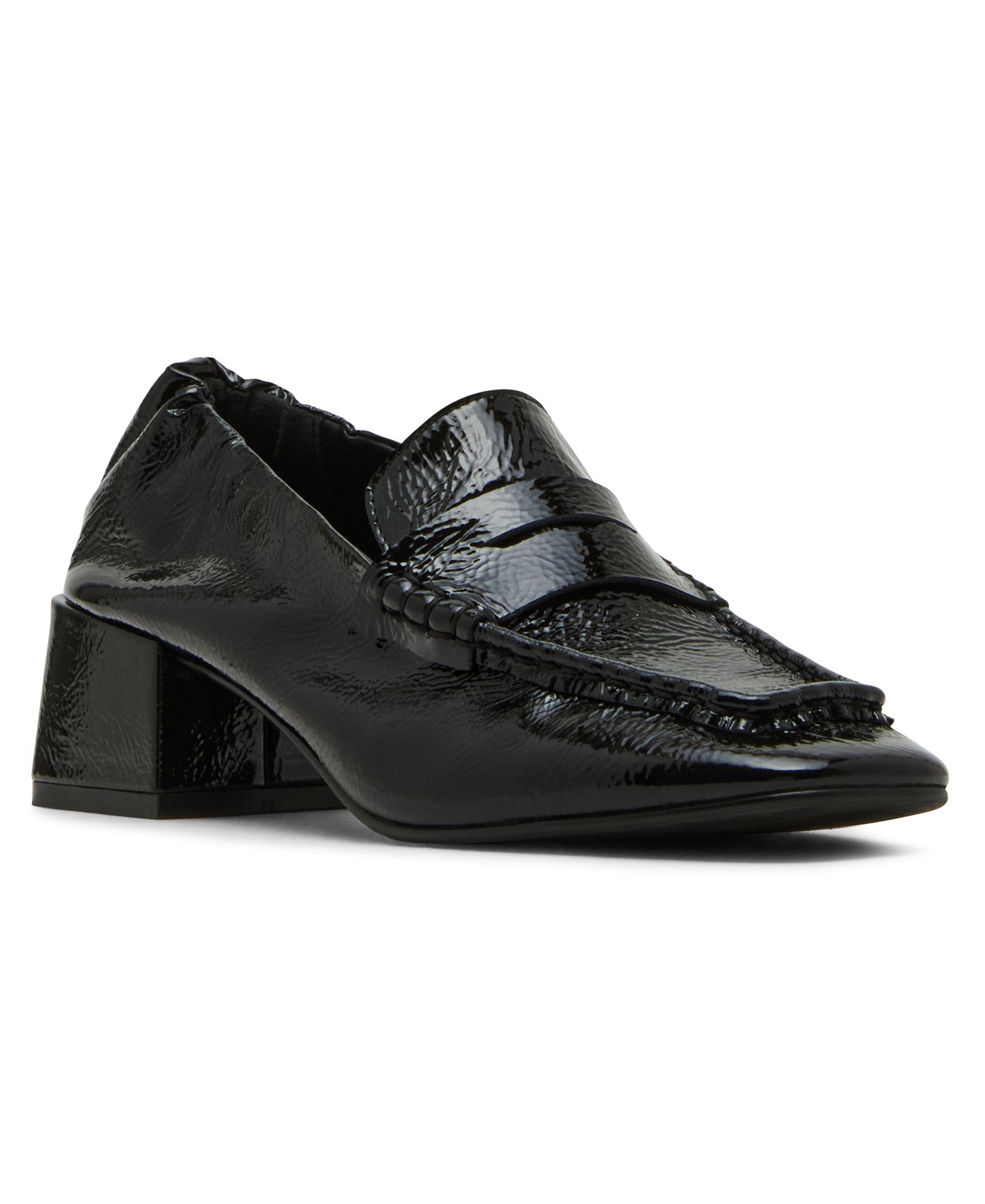 Γόβες Estee BLK CRINKLE PATENT