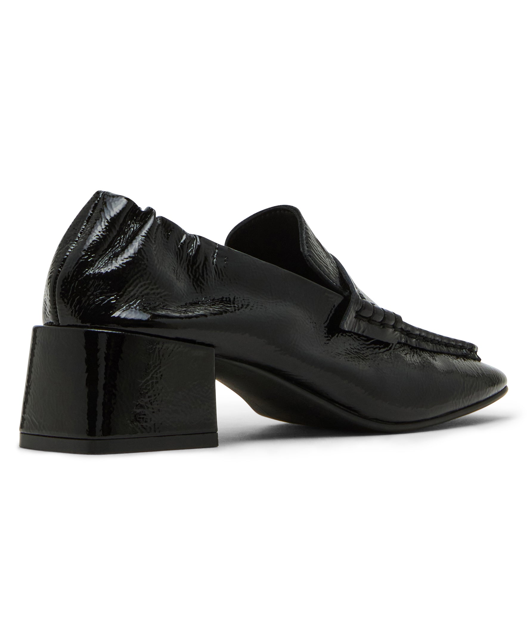 Γόβες Estee BLK CRINKLE PATENT