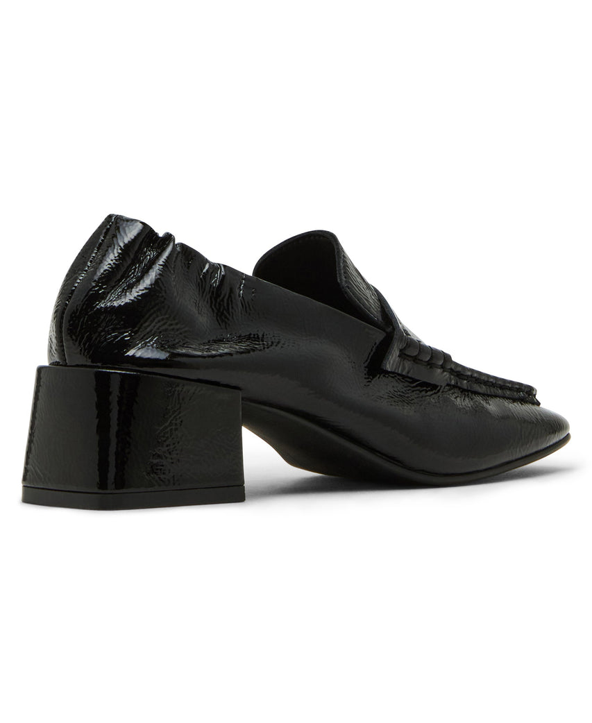 Γόβες Estee BLK CRINKLE PATENT