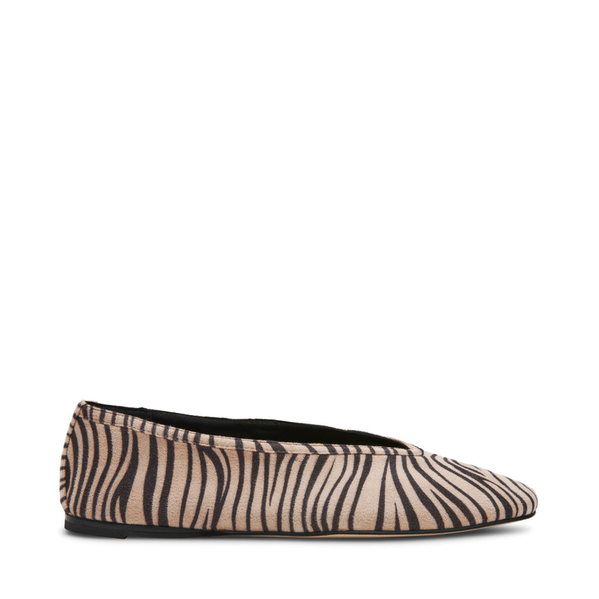 Μπαλαρίνες Leni-A TAUPE ZEBRA