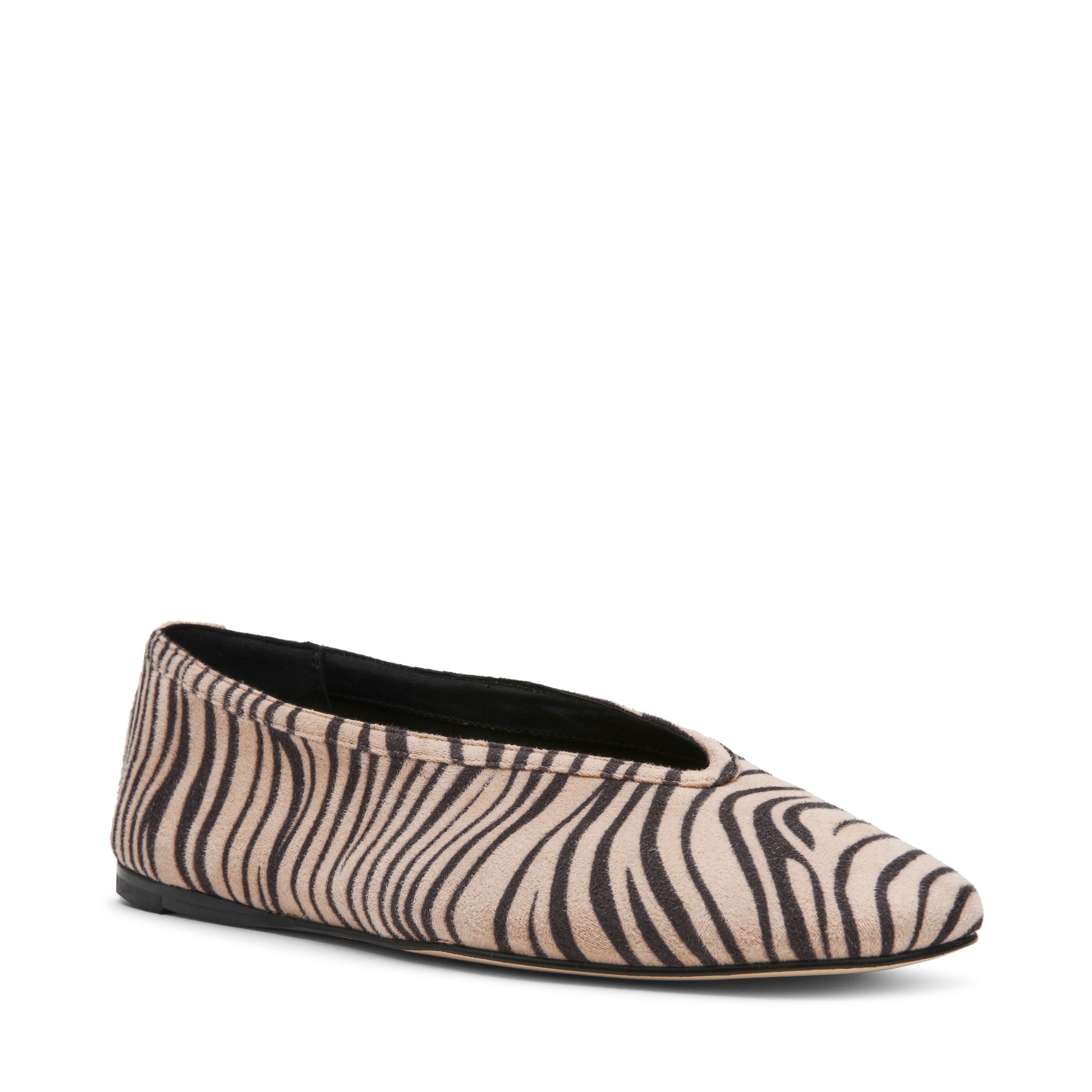 Μπαλαρίνες Leni-A TAUPE ZEBRA