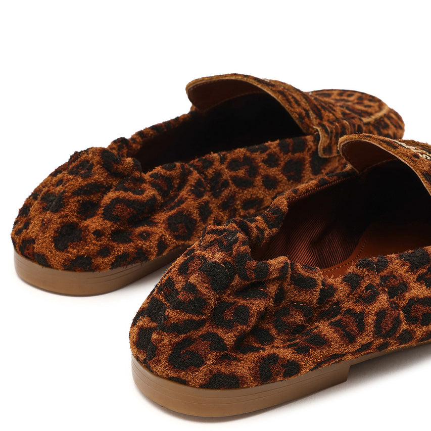 Loafers Newbury-A LEOPARD SUEDE