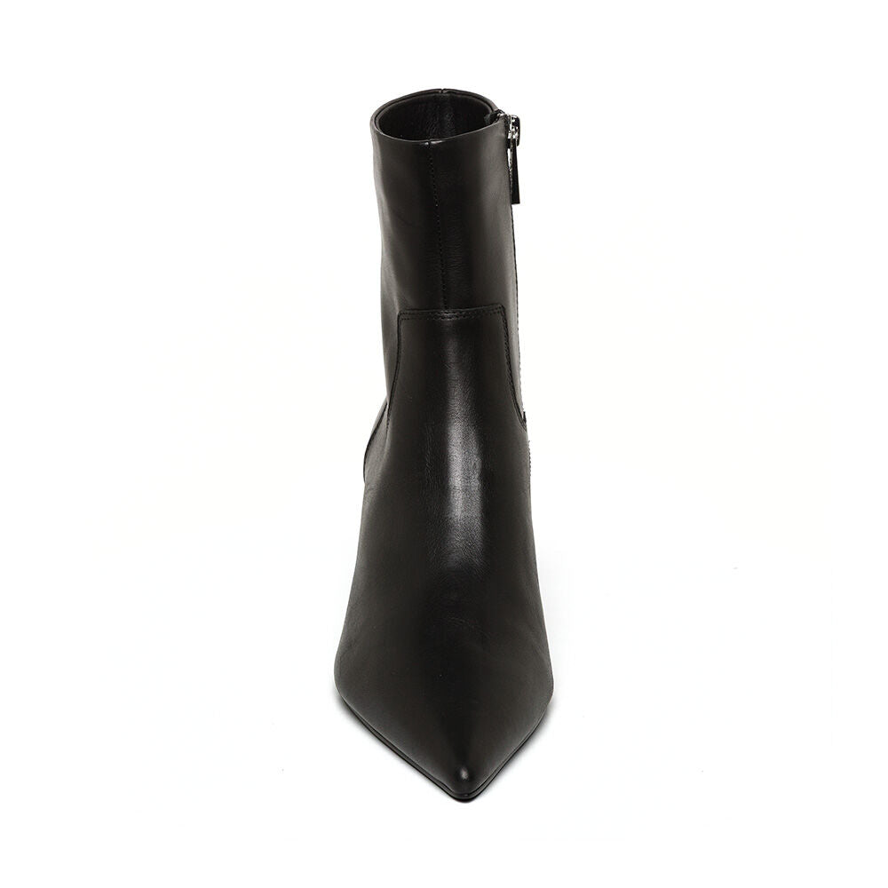 Μποτάκια Rebella-S BLACK LEATHER