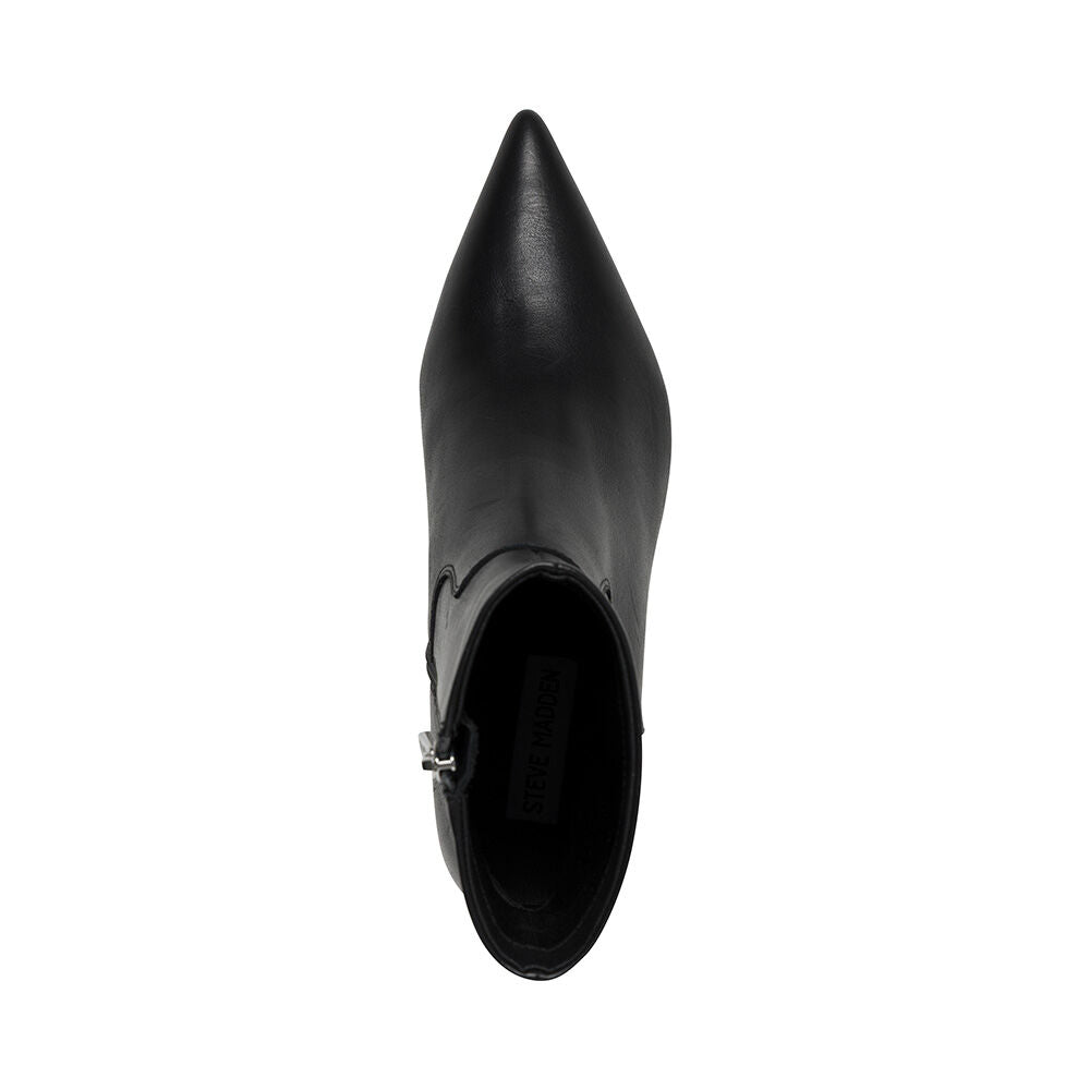 Μποτάκια Rebella-S BLACK LEATHER