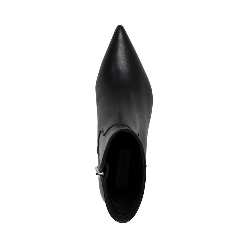 Μποτάκια Rebella-S BLACK LEATHER