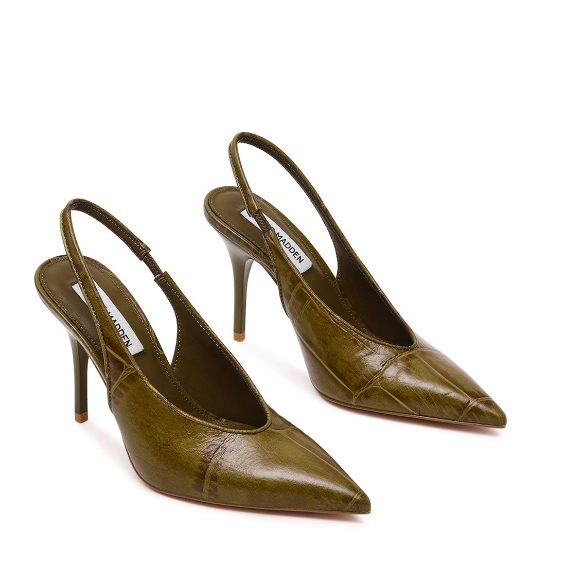 Slingbacks Andromeda GRN CROCO