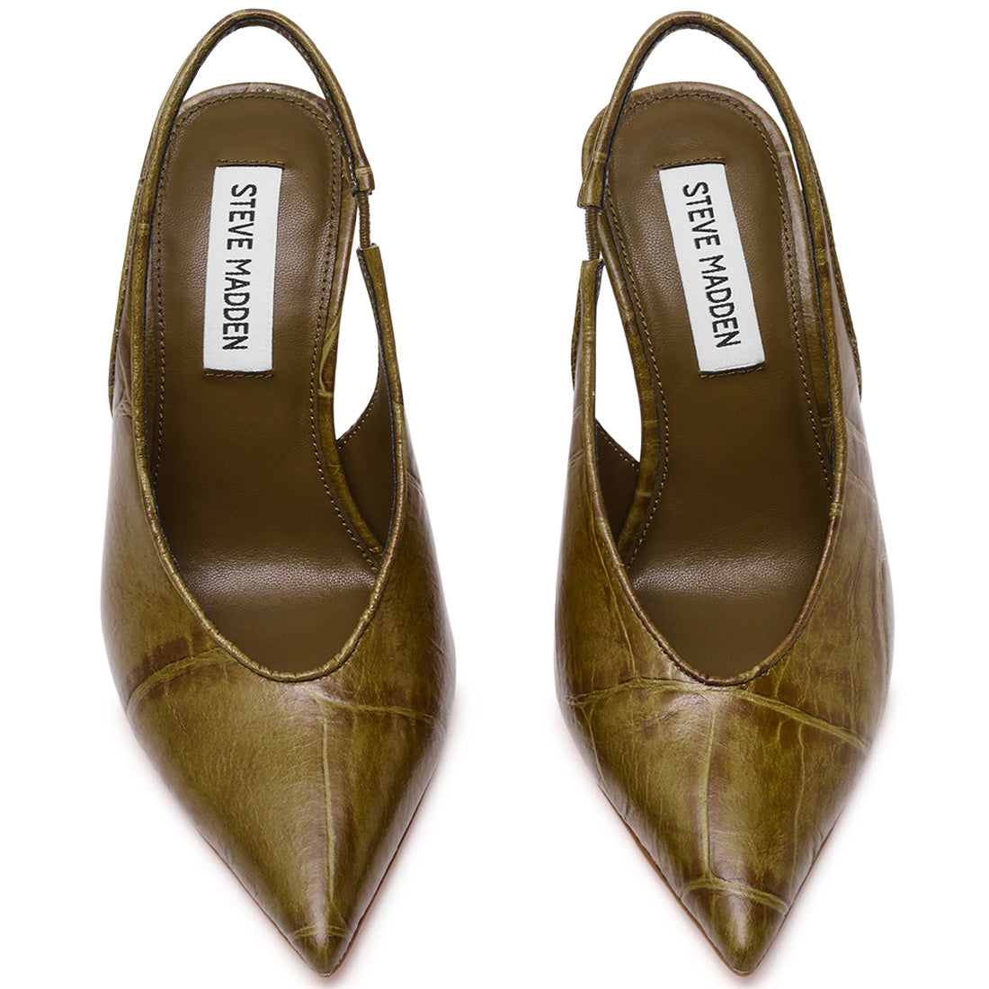 Slingbacks Andromeda GRN CROCO