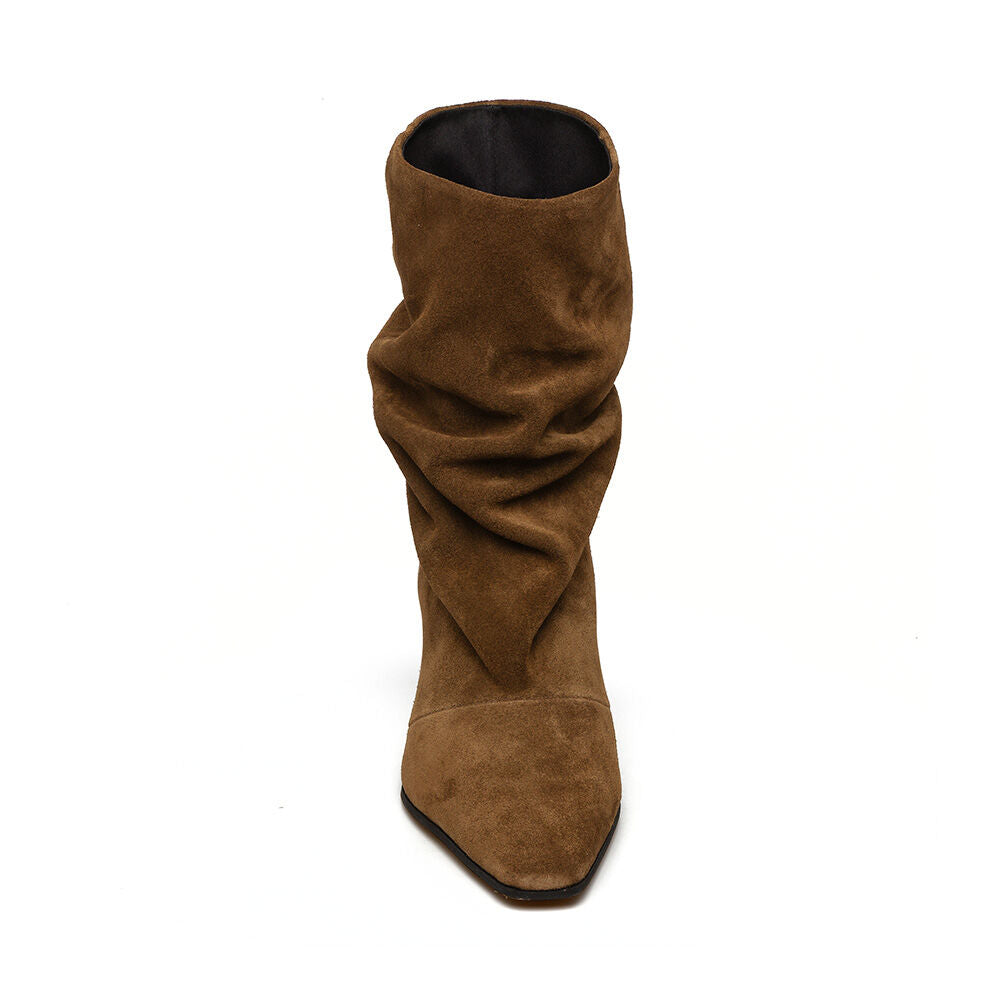 Μποτάκια Vexa DRK BRN SUEDE
