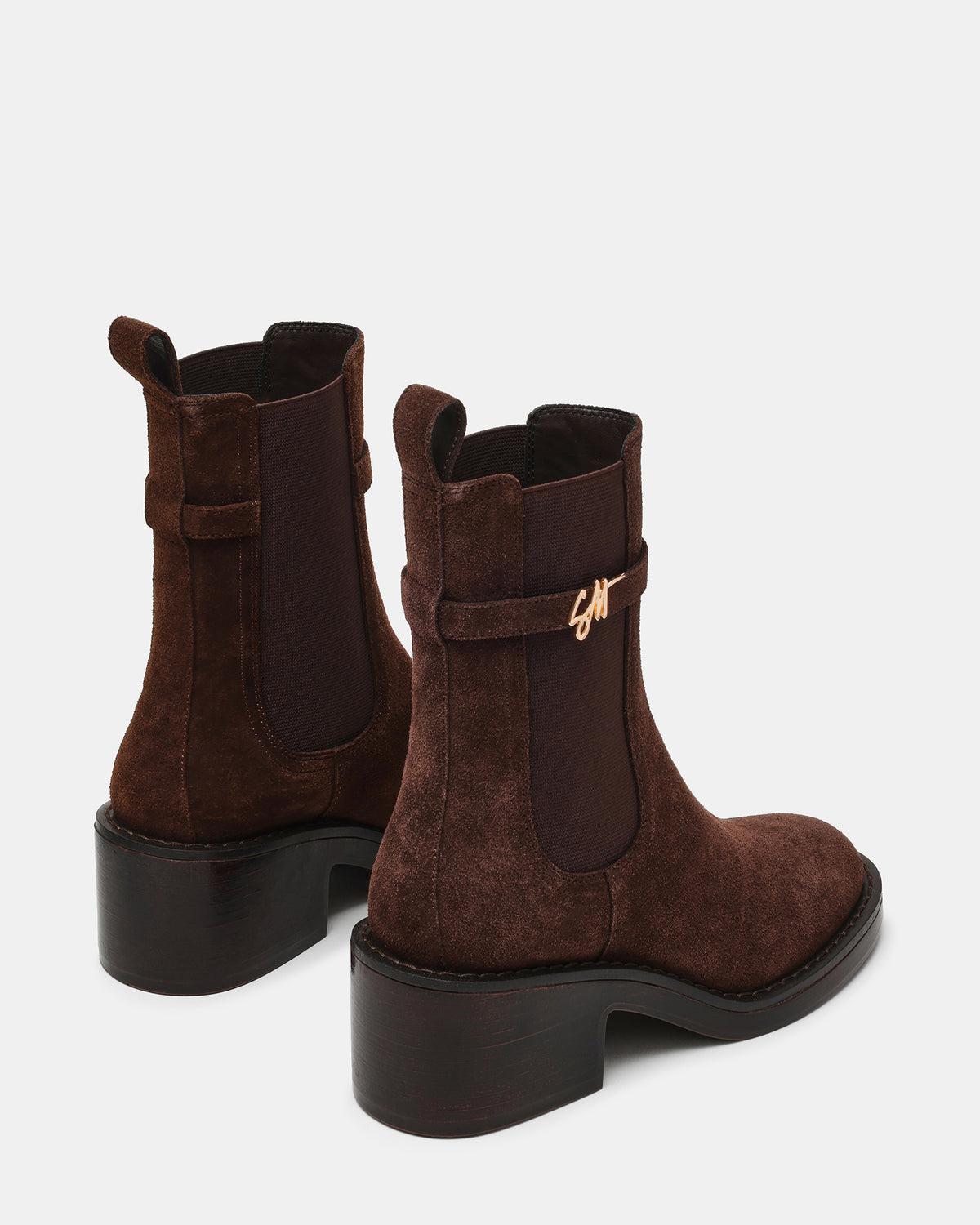 Μποτάκια Charity-SM CHOCOLATE BROWN SUEDE