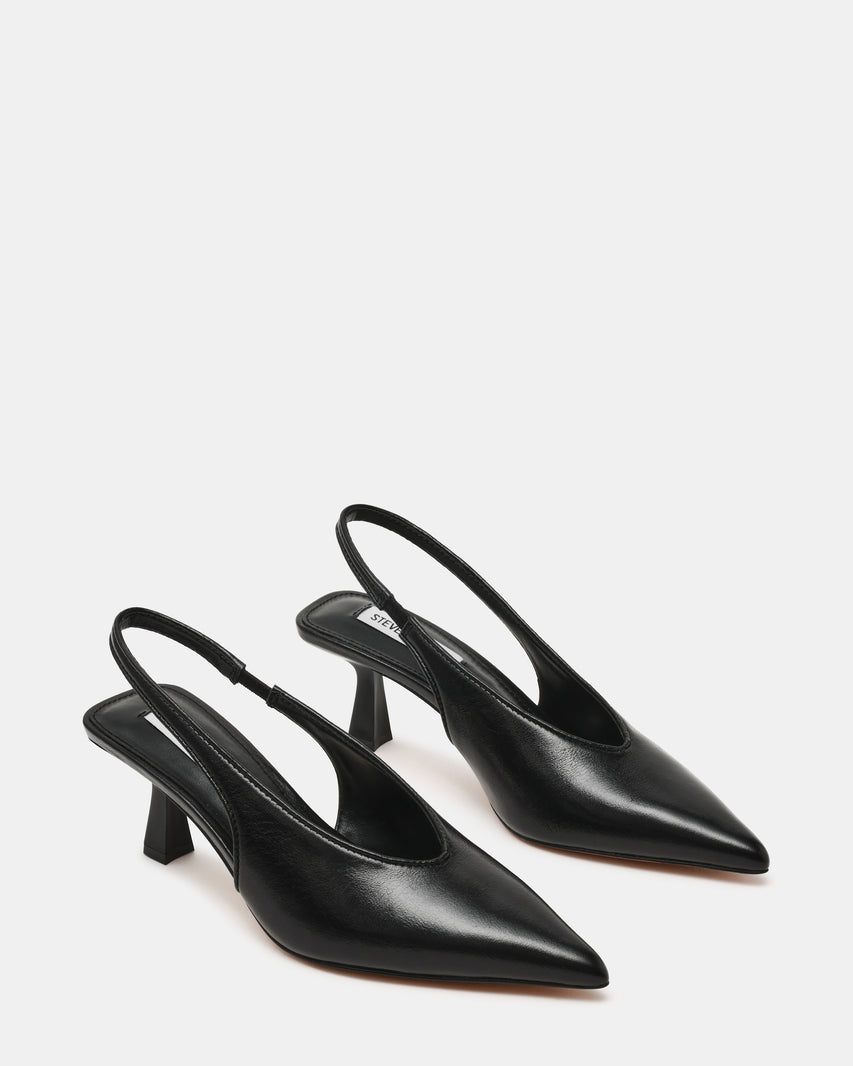 Slingbacks Alari BLACK LEATHER