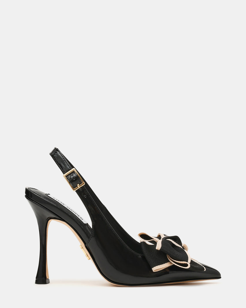 Slingbacks Balina BLACK PATENT