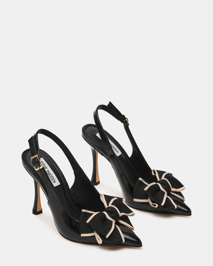 Slingbacks Balina BLACK PATENT