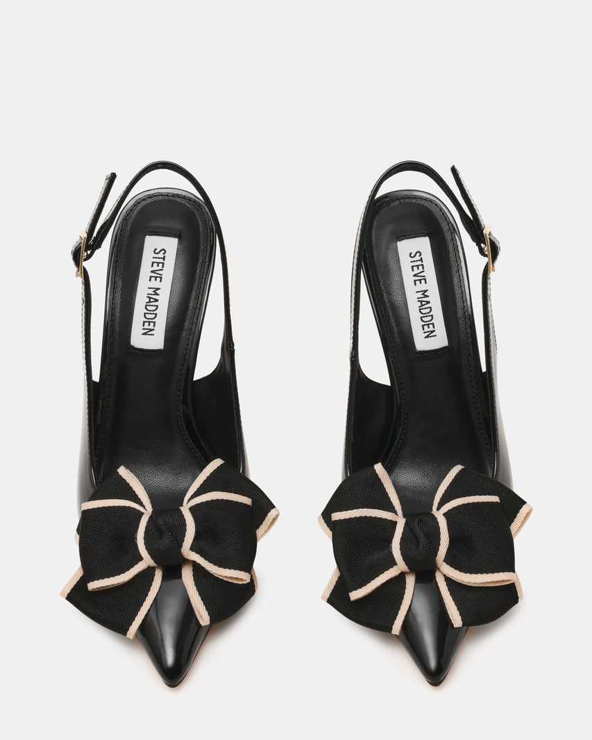 Slingbacks Balina BLACK PATENT