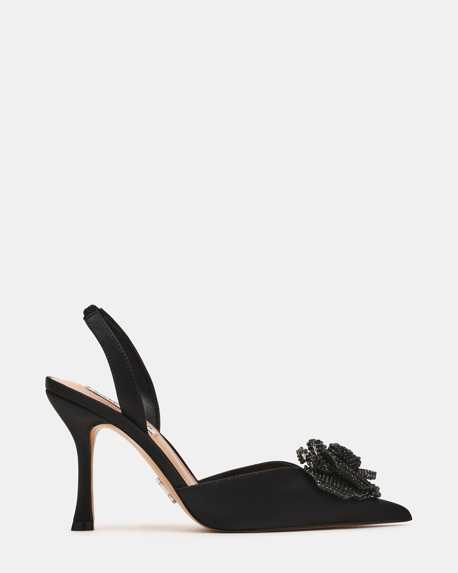 Slingbacks Lysandra BLACK SATIN