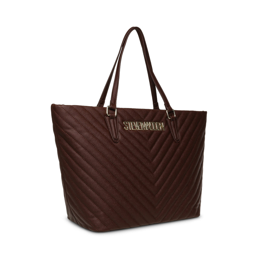 Τσάντα Bjude-2 BROWN/GOLD
