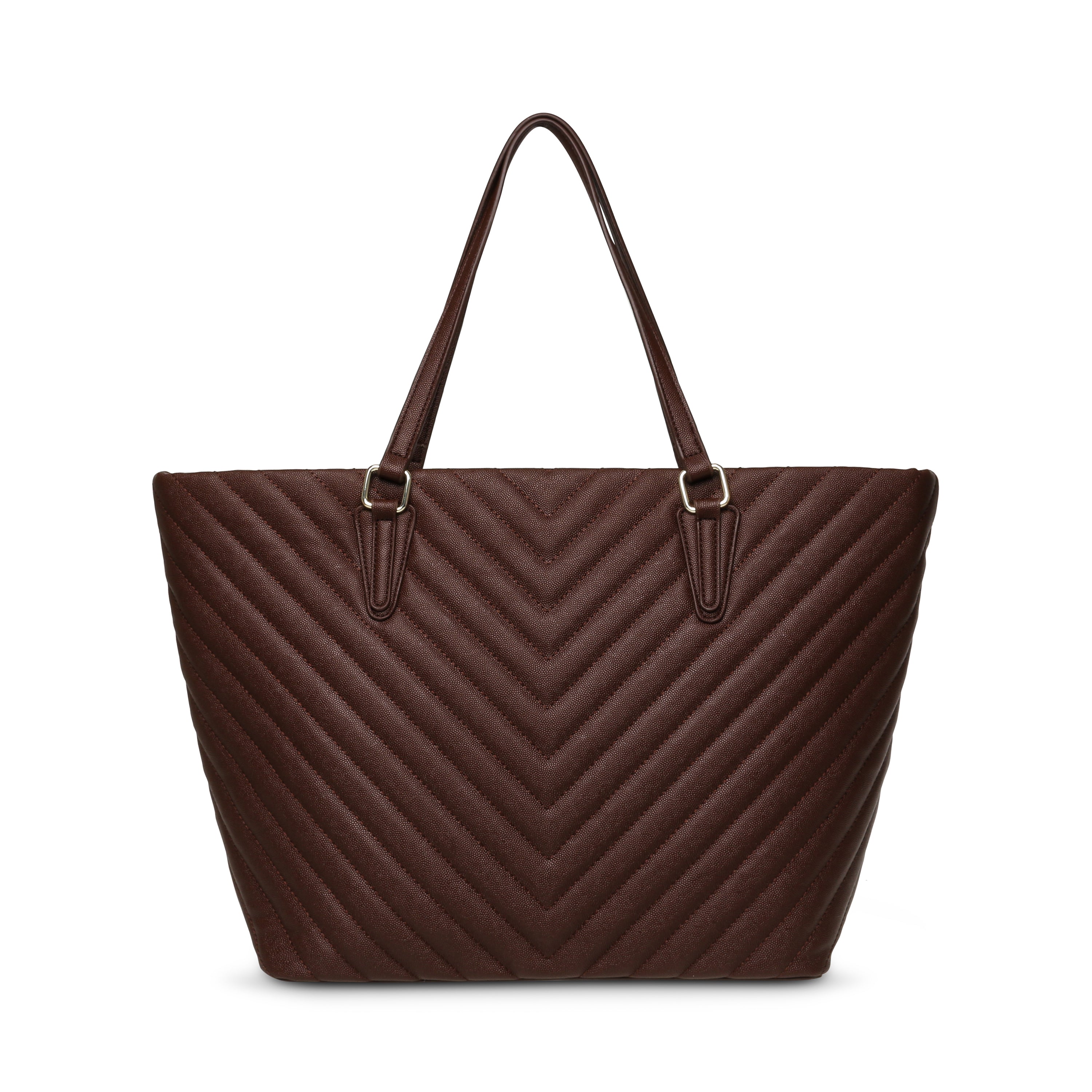 Τσάντα Bjude-2 BROWN/GOLD