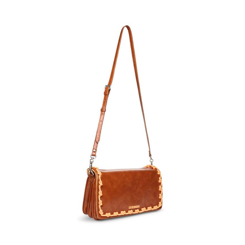 Τσάντα BKODIAK COGNAC/SILVER