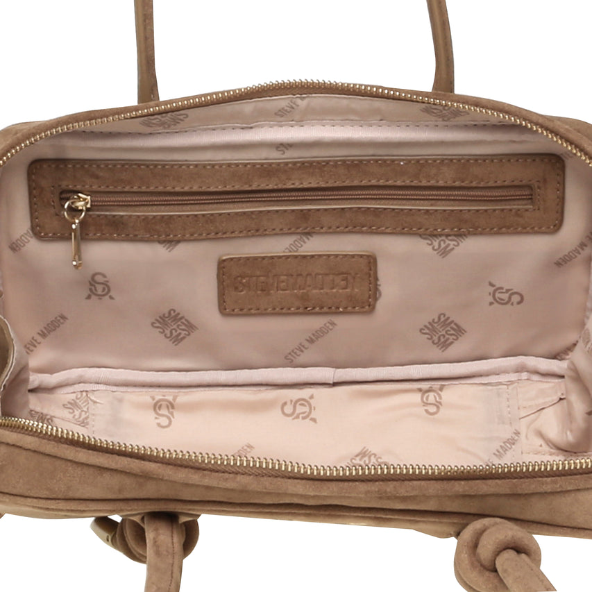 Τσάντα Brooted TAUPE